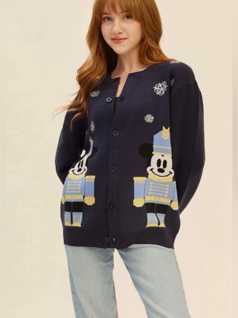 Disney Christmas - MICKEY NUTCRACKER CARDIGAN (4x) - Picture 2 of 10